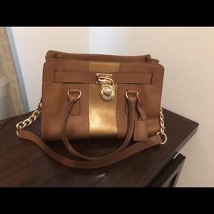 Michael Kors hamilton satchel handbag